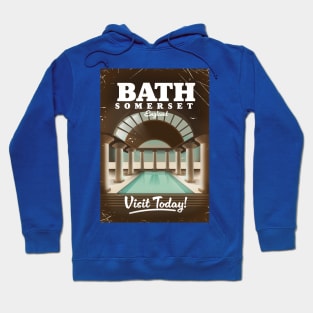 Bath Somerset travel poster Hoodie